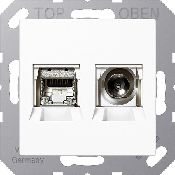 JUNG Multimediadose MMD A 4521 WW